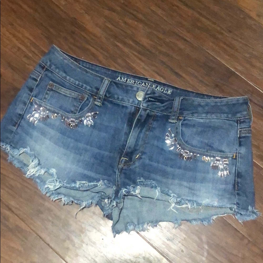 American Eagle cutoff shorts